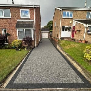Celestial and Raven Resin Bound Driveway