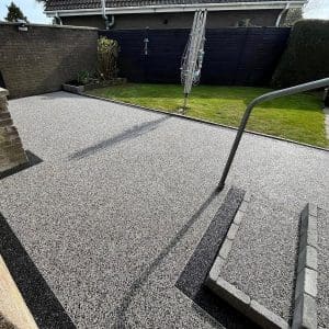 Runestone and Raven Resin Bound Patio