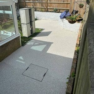 Snowfall Resin Bound Patio