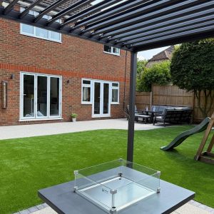 DIY PERMABOUND Patio Completed