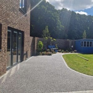 Blue Haze Resin Bound Patio