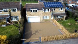 Buckwheat Driveway & Caramelita Pathway