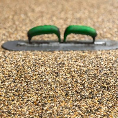 Trowel on PERMABOUND Pathway
